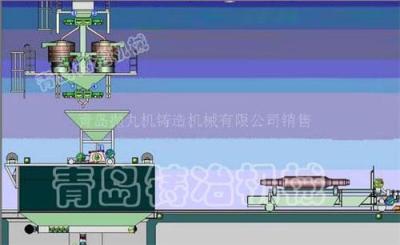 青岛轧辊毛化抛丸机 抛丸清理机 棒材抛丸机