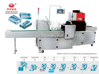 全自动封装机 自动装盒机 纸盒封装机