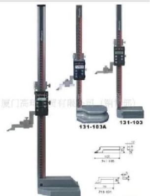 广陆单柱数字高度尺 数显高度计 300mm单柱高度测量尺