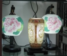 景德镇陶瓷灯具 装饰陶瓷灯具 礼品灯具定做