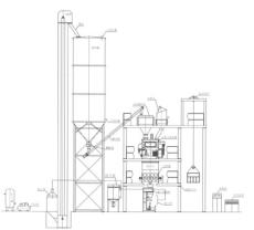 塔樓式半自動砂漿生產(chǎn)線