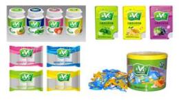 广告礼品笔 EVC木糖醇口香糖包装多样 口感好 价