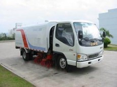 江淮平頭掃路車