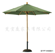 直销户外遮阳伞实木中柱伞罗马伞单边铝伞遮阳篷