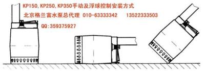 格兰富水泵KP250北京轻度污染 灰色 的废水