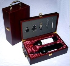 上海红酒礼品盒 红酒包装盒 葡萄酒盒 木质红酒盒