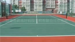 甘肃善群公司专业承接优质塑胶网球场 排球场地 包工包