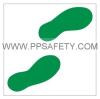 安全地贴-脚印-绿色 安全标志 警告标识牌