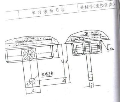 单向滚动吊板 单向滚动吊板的专业制作生产厂家报价