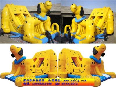 河南郑州充气滑梯充气攀岩充气蹦极充气玩具