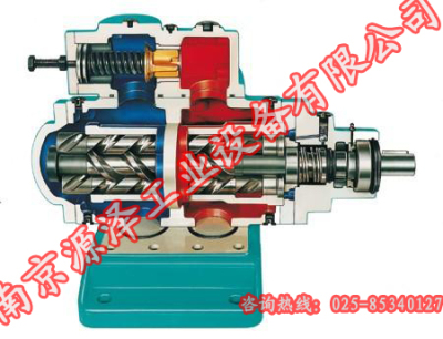 大型齿轮箱低压油泵装置三螺杆泵组 SNH三螺