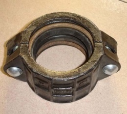 铁环式快速接头 矿用钢环卡箍接头 矿用铁环抱箍接头