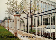 上海锌钢护栏批发 pvc塑钢护栏 浸塑护栏 pvc护栏价格