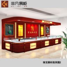 郑州珠宝展柜设计专业珠宝展柜制作河南展柜生产公司