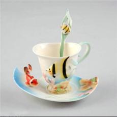 景德镇陶瓷咖啡杯 家居陶瓷杯 陶瓷杯定做 礼品杯定做