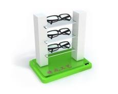 高档眼镜展示道具 新款眼镜展架 橱窗眼镜陈列台