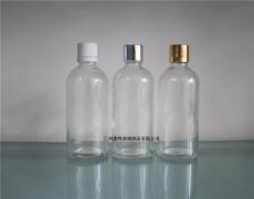 透明精油瓶100ml透明玻璃精油瓶圆柱精油瓶方形精油瓶