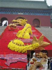 北京国庆大型花卉雕塑制作
