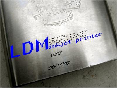 上海典码LDM不锈钢管喷码机
