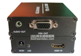 高清播放机用 HDMI转VGA HDMI信号转成VGA信号