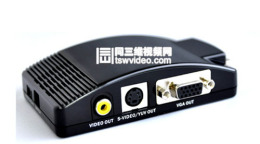 笔记本VGA接口连接普通电视设备 VGA转视频