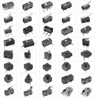 微动开关规格书/微动开关规格尺寸/微动开关图纸