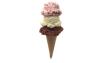 冰淇淋机 冰之乐三色冰淇淋机 彩虹夹心冰淇淋机