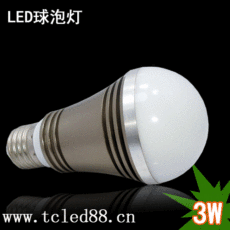 LED 调光球泡灯-3WE