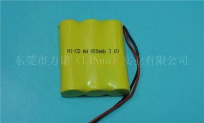 600mAh 3.6V AA镍镉环保电池