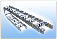 优质渗碳高强度桥式穿线保护钢制拖链