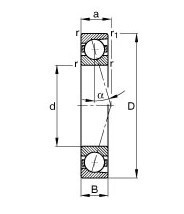 FAG B71918C.T.P4S.UL轴承详细参数