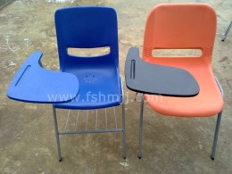 塑钢培训椅 带写字板塑钢椅 培训专用椅子 培训椅厂家