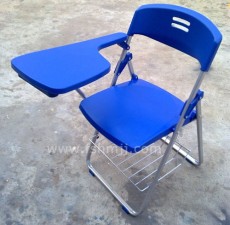 供应折叠培训椅 折叠椅批发 带写字板折叠椅子厂家价格