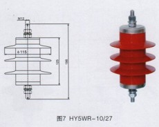 HY5WR-10/27电容器用避雷器