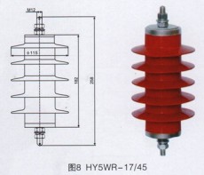 HY5WR-17/45电容器用避雷器