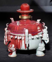 新加入鈞瓷酒瓶 河南陶瓷酒瓶廠 對景德鎮陶瓷形成挑戰