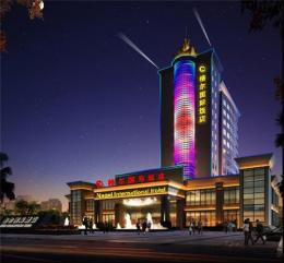 郑州夜景照明设计工程 楼体办公楼夜景动画照明设计