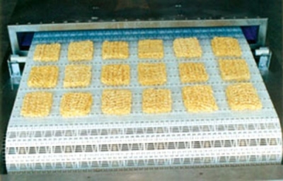 方便面塊微波烘干殺菌機