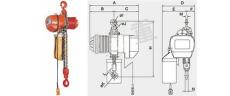 上海祝融供應(yīng)臺灣黑熊電動葫蘆/黑熊環(huán)鏈電動葫蘆噸位