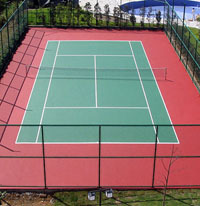 江苏承建塑胶篮球场 建造EPDM塑胶地面 专业网球场施工