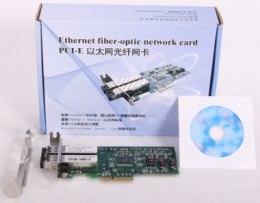 pci-e单多模可互换的光纤网卡