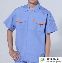 供应广州夏季工作服工装制服 吸湿排汗工作服质优价廉