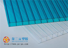 PC中空阳光板出厂价 PC透明阳光板 PC阳光板价格规格