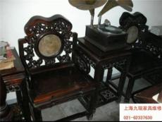 专门修红木椅子 上海红木家具维修茶几 盆景