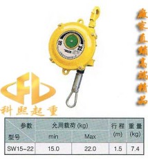 供应RIJI高品质弹簧平衡器 SW型弹簧平衡器价格