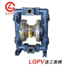 气动隔膜泵-上海连工隔膜泵厂-衬氟-QBY型气动隔膜泵