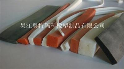 自结皮硅胶发泡海绵条 食品级发泡硅胶密封条