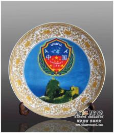 定做会议 旅游 活动 庆典陶瓷纪念礼品 定做陶瓷瓷盘