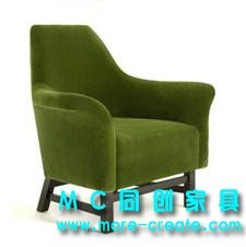 绿色咖啡沙发 单人咖啡沙发 高档咖啡沙发