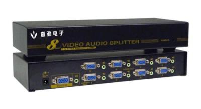 奋劲抗干扰8口VGA分配器 8路VGA分频器 VGA1进8出